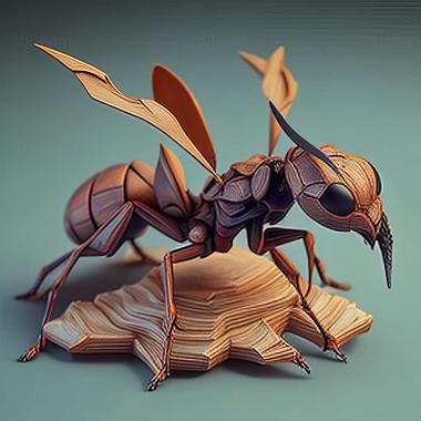 3D модель Camponotus orombe (STL)